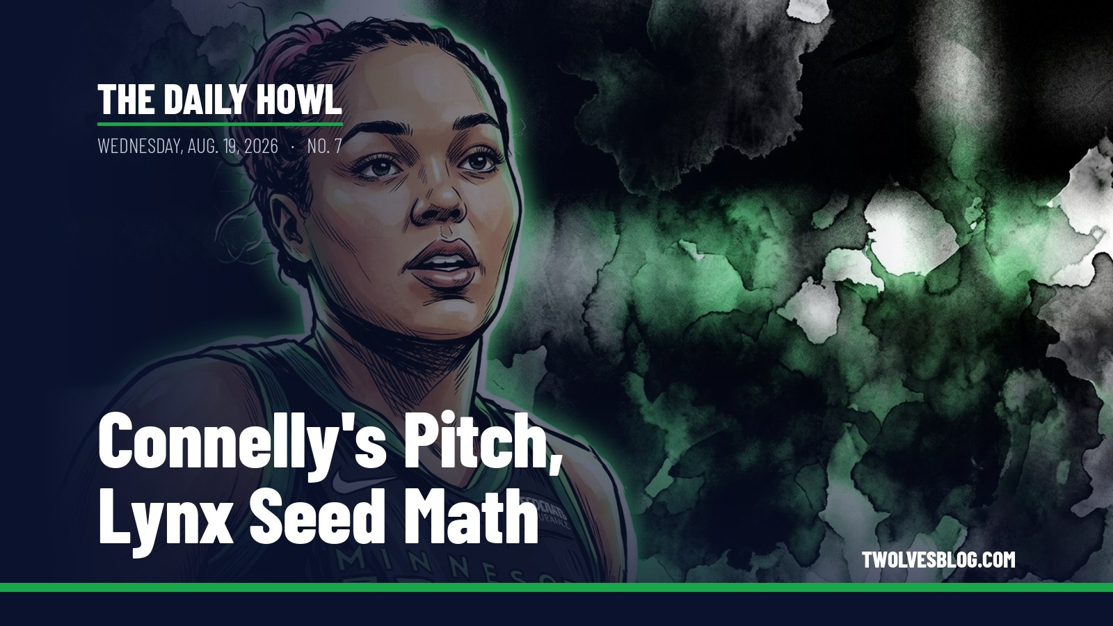 The Daily Howl for Wednesday, Aug. 19, 2026: Connelly's Pitch, Lynx Seed Math