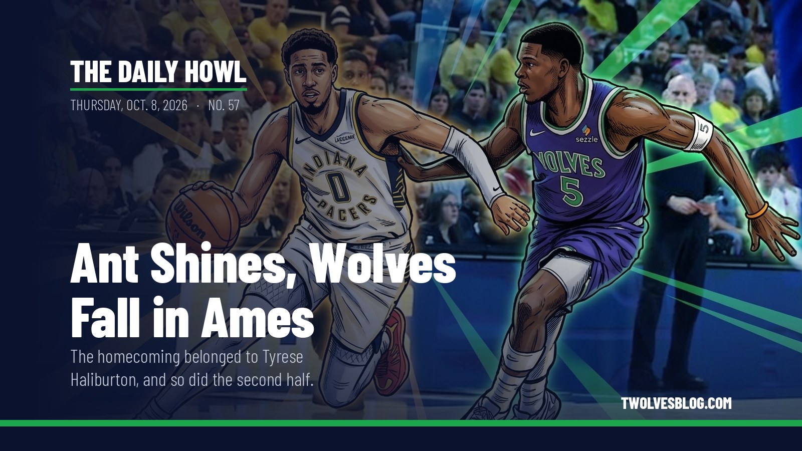 The Daily Howl for Thursday, Oct. 8, 2026: Ant Shines, Wolves Fall in Ames